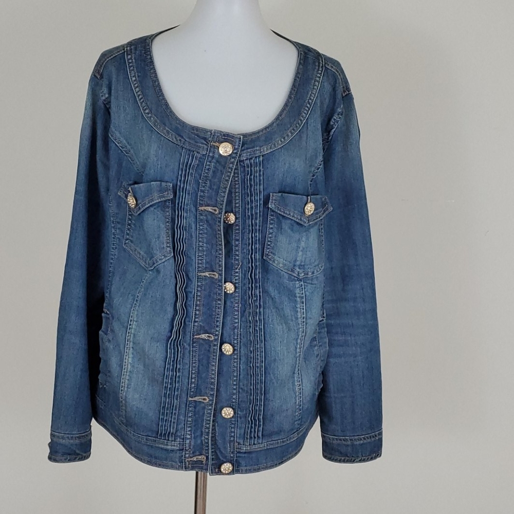 BabyPhat denim jacket size 2x